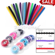 AZDENT Dental Orthodontic Colored Elastic Power Chain Elastic Ligature Ties