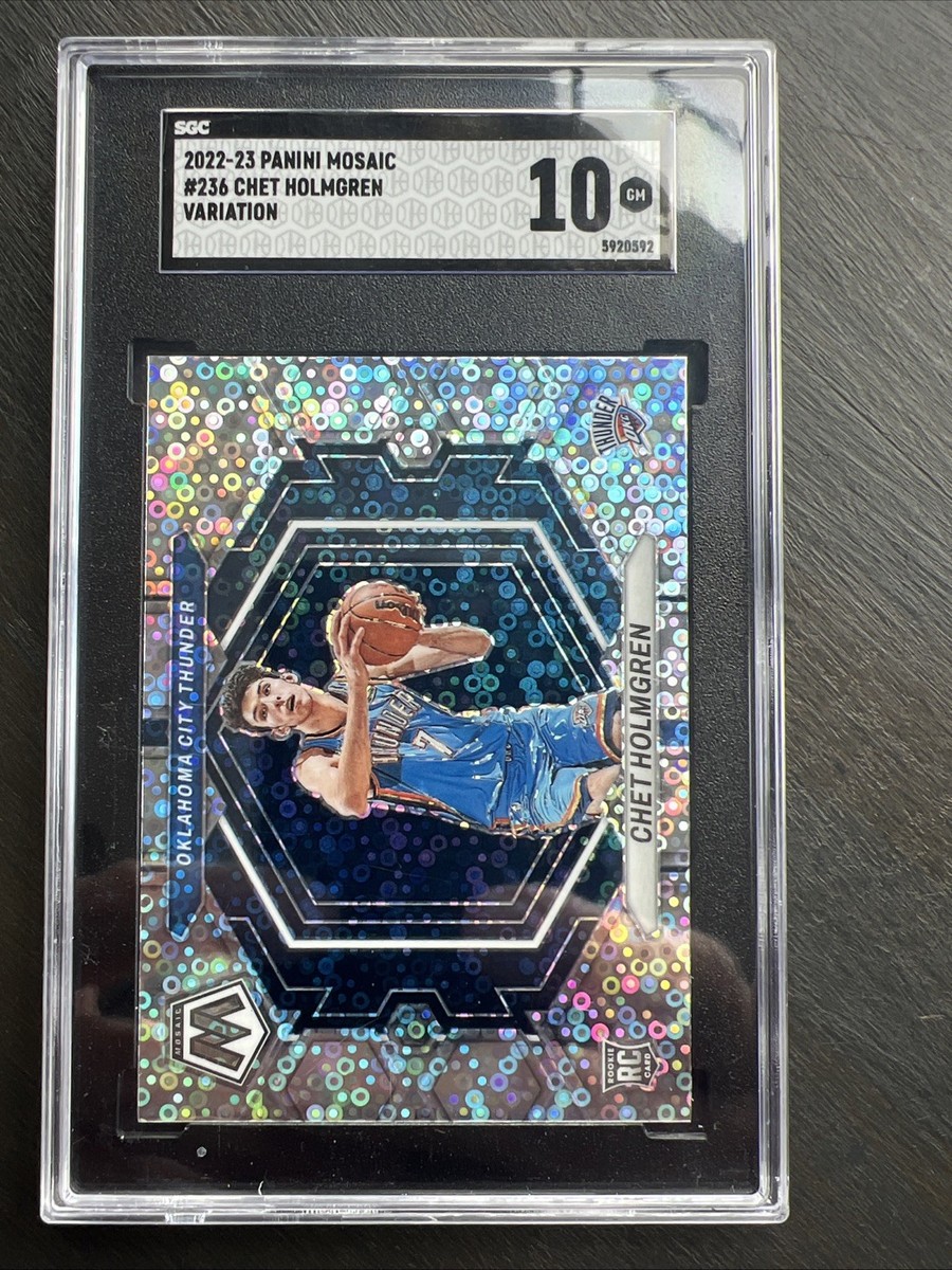 Chet Holmgren 2022-23 Panini Mosaic Fastbreak Variation RC Rookie 