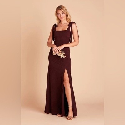 NWT Birdy Grey Alex Convertible Dress Crepe Cabernet