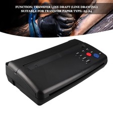 Tattoo Transfer Stencil Machine Mini Thermal Copier Printer For Tattoo Artis
