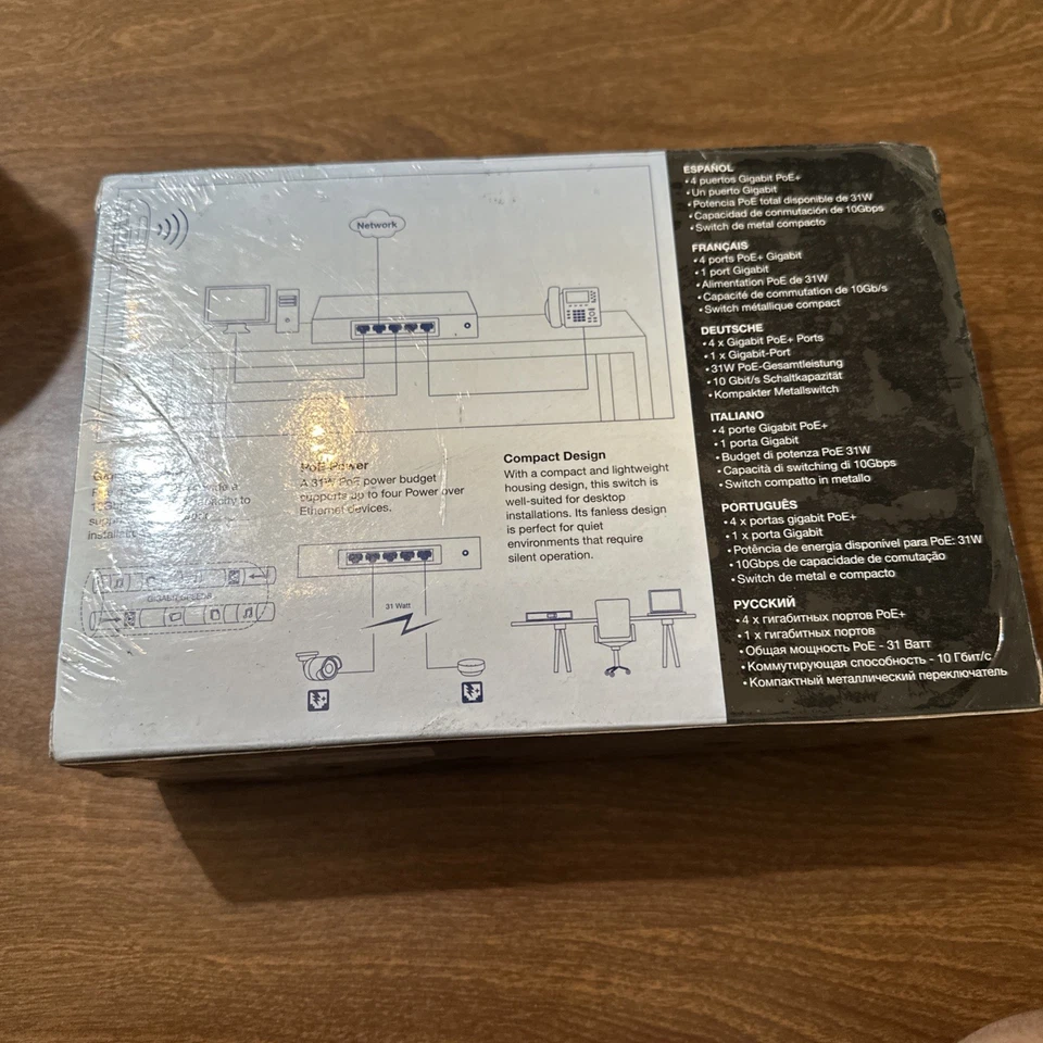 TRENDnet TPE-TG50g 5-port Gigabit PoE+ Switch V2.0R - Image 2 of 2