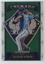 2022 Panini Chronicles Crusade Green Prizm 74/75 Jackson Kowar #12 0d0o