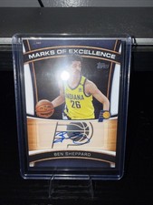 2025-26 Topps Ben Sheppard Marks of Excellence AUTO