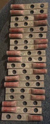 Two-Hole Long Barrel Compression Lugs 1590-2HLB-1458 #10
