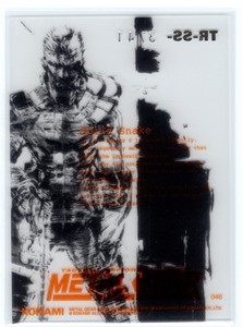 Metal Gear Solid Card | eBay