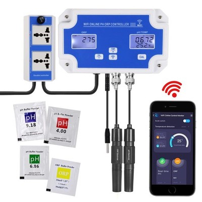 Smart pH ORP Controller Aquarium Monitor Wi-Fi 3 in 1 Nutrient System CO2 Fit