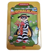2025 Mcdonalds MCDONALDLAND Hamburglar Collectable Tin Sealed Box