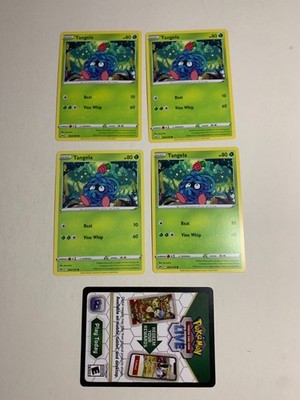 TANGELA 004/159 - Pokemon Sword & Sheild CROWN ZENITH - NM + Code CARD