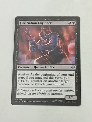 Magic the Gathering Einzelkarte Fire Nation Engineer bespielt