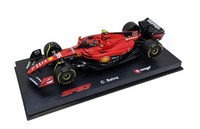 Bburago Modellauto F1 1836835S Ferrari 55 Sainz Mit Helm MaßStab 1:43 SF-23