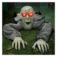 Joyin Halloween Zombie Dekor Animiert Mit Blutfleck Und Gruseligem Sound, Rasen