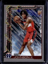 Tre Johnson III 2025-26 Topps Holiday #H166 Glitter Rookie