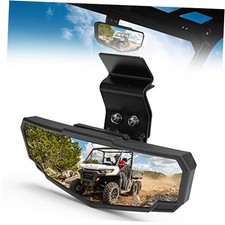 Rear View Center Mirror for Can Am Defender/Polaris Ranger, UTV Convex Wide