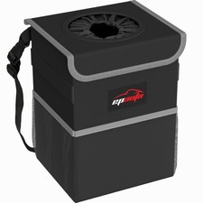 Car Trash Can Waterproof Leakproof Hanging Auto Organizer Vehicle Storage Bin
