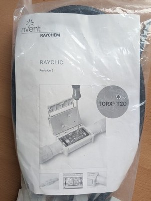 nVent RAYCHEM RayClic-CE-02 Anschlussset für Heizbänder   Schnellanschluss   NEU