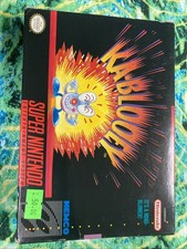 Kablooey SNES In Original Box Set (Game And Booklet Included)