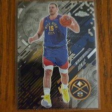 Topps Chrome Go Time Nikola Jokić Insert Denver Nuggets #GT-9 2025-26