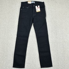 NEW Levis 510 Skinny Fit Everyday Performance Jeans Boys Size 14 Reg 27x27 Black
