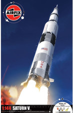 Airfix A50201 Saturn V Gift Set 1/144 Scale Model Kit Space Rocket Paint + Glue