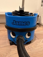 Henry James Corded Bagged Cylinder Vacuum Cleaner in very good condition