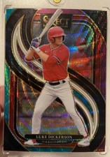 Luke Dickerson 2025 Select RC Premier Tri-Color PRIZM # 191 Nationals