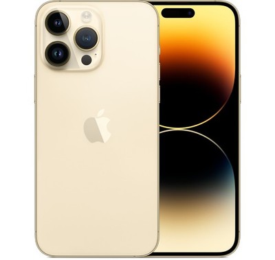 Apple iPhone 14 Pro Max - 512GB - Gold - 86% Batterie - XXL-SET - GUT!