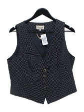 Somerset By Alice Temperley Women's Coat UK 16 Black Viscose