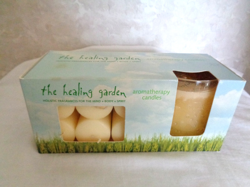 the healing garden aroma therapy Vintage candles 1 - 7oz & 6 Scented (#6535)