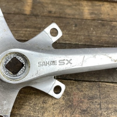 Vintage Sakae SX RIGHT Crank Arm 5-Bolt 110 BCD Square Taper Road