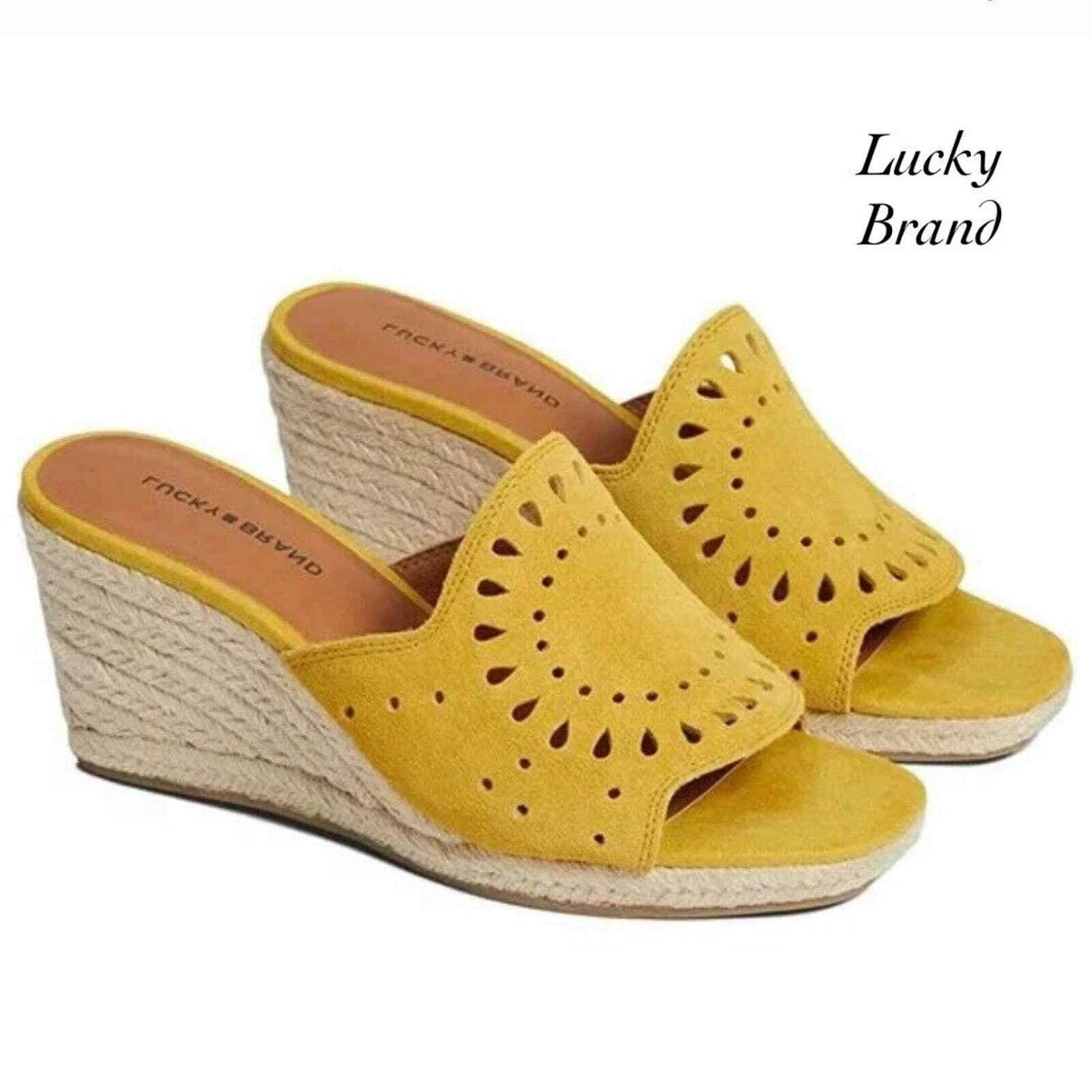 Lucky brand white best sale wedges