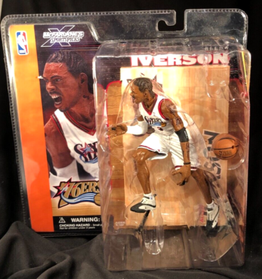 Philadelphia 76ers Allen Iverson McFarlane NBA Series 1 Figure | eBay