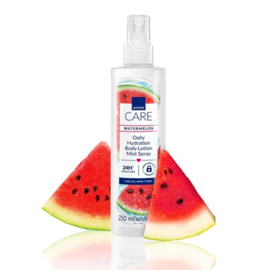Avon Care DAILY HYDRATION WATERMELON Spray Lotion für den Körper FRISCHEKICK Neu