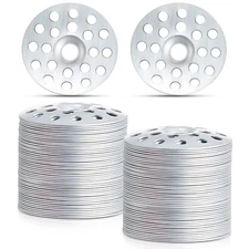 200 Zinc Plated 1-Inch Plaster Washers for Wall & Ceiling Drywall Repair New