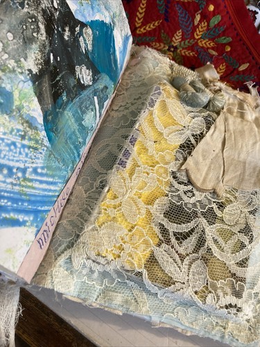 Junk Journal Primitive, Victorian Lady, Grungy Tea Towel -HOLIDAY SPECIAL! - Picture 23 of 24