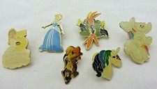 VINTAGE Enameled pin lot Disney Build Bear Precious Moments unicorn Pokemon 