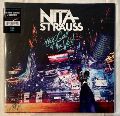 Nita Strauss-The Call Of The Void/Cyan Yellow Split Black Splatter 2LP Only 100