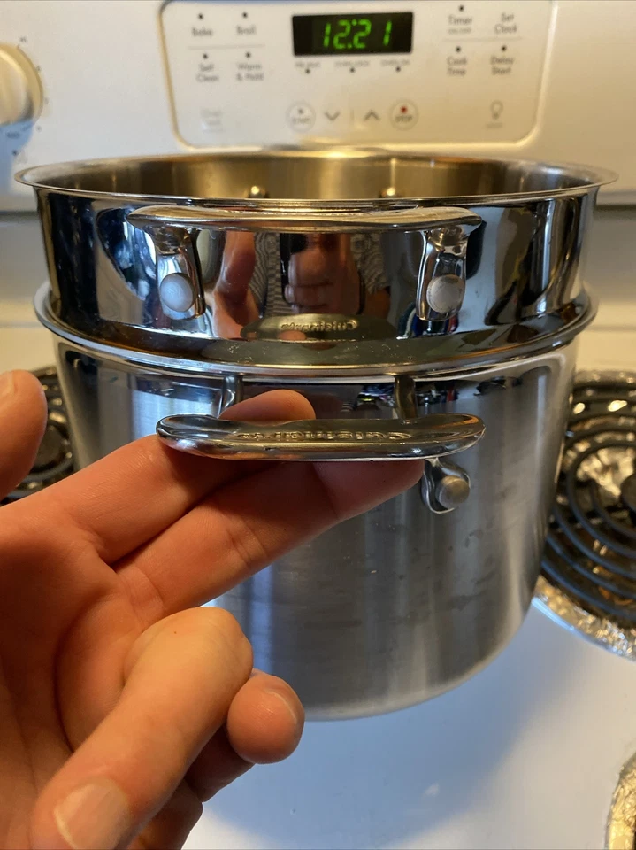 Cuisinart Stainless Steel 8 Qt Strainer With Stock Pot No Lid - Image 2 of 4