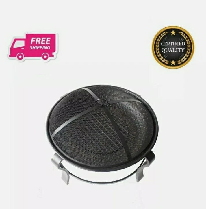 Fogata Exterior Patio Fogata Patio Trasero Fogata Cuenco Madera Quema Fuego ENVÍO GRATUITO Foto 2 de 3