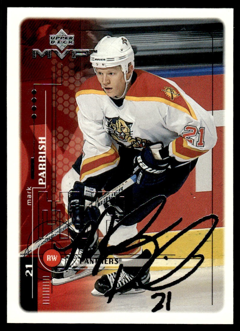1998-99 Upper Deck MVP Silver Script Mark Parrish Rookie Florida Panthers #91