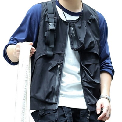 【新品未使用】MASSES UTILITY VEST - Black / L s-l400.jpg