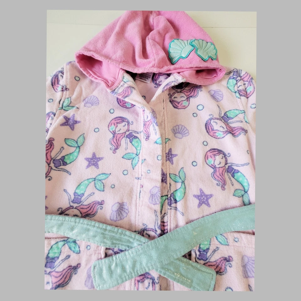 Saint Eve русалка розовый халат для ванны/плавания прикрытие размер 5/6 - Изображение 2 из 4