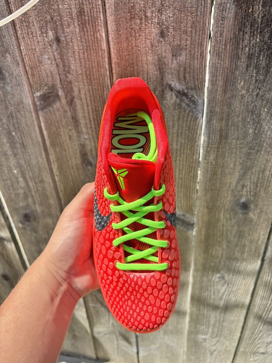 New Nike Kobe 6 Protro GS Reverse Grinch Size 4.5 Youth New Nike Kobe 6 Protro GS Reverse Grinch Size 4.5 Youth