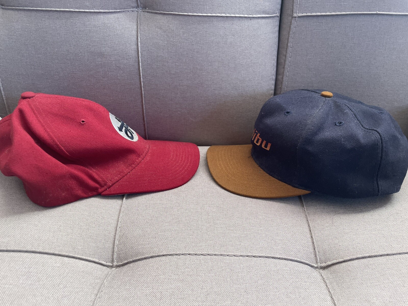 OG Rare Retro Vintage Wakeboarding Hats Malibu Boats and Double Up