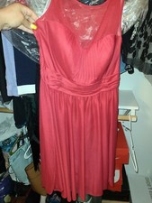 Red Davids bridal dress