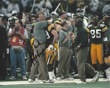 MIKE HOLMGREN - GREEN BAY PACKERS COACH - SIGNED AUTHENTIC 8x10 PHOTO D COA NFL