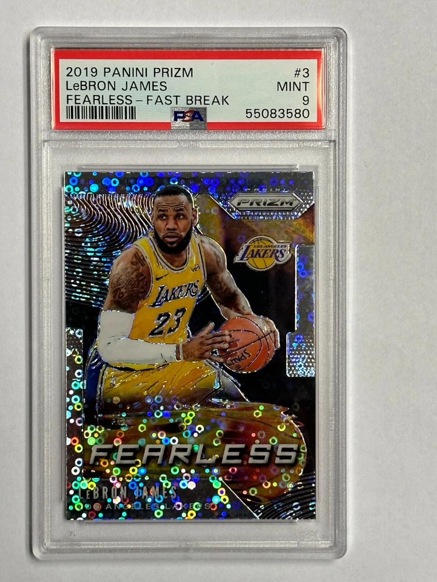 LeBron James Basketball Trading Cards 2019-20 Panini Prizm Set