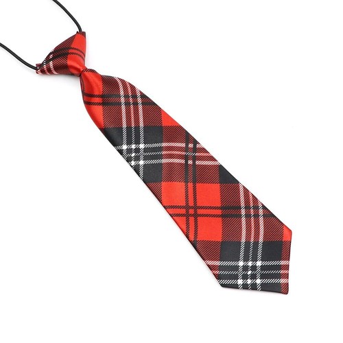 ZONFAZ Kids Music Tie Skinny Elastic Lazy Necktie Child Party Festival Ties - Picture 22 of 33