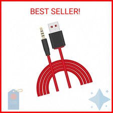 USB 3.5mm Replacement Cable Wireless Charger Cord for Beats by Dre Studio Solo H