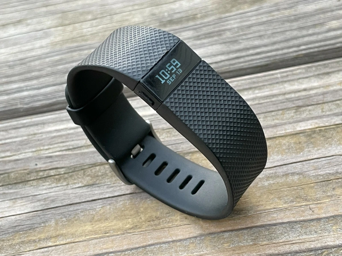 Fitbit Charge HR Activity Tracker Smart Watch Black Bracelet Smart