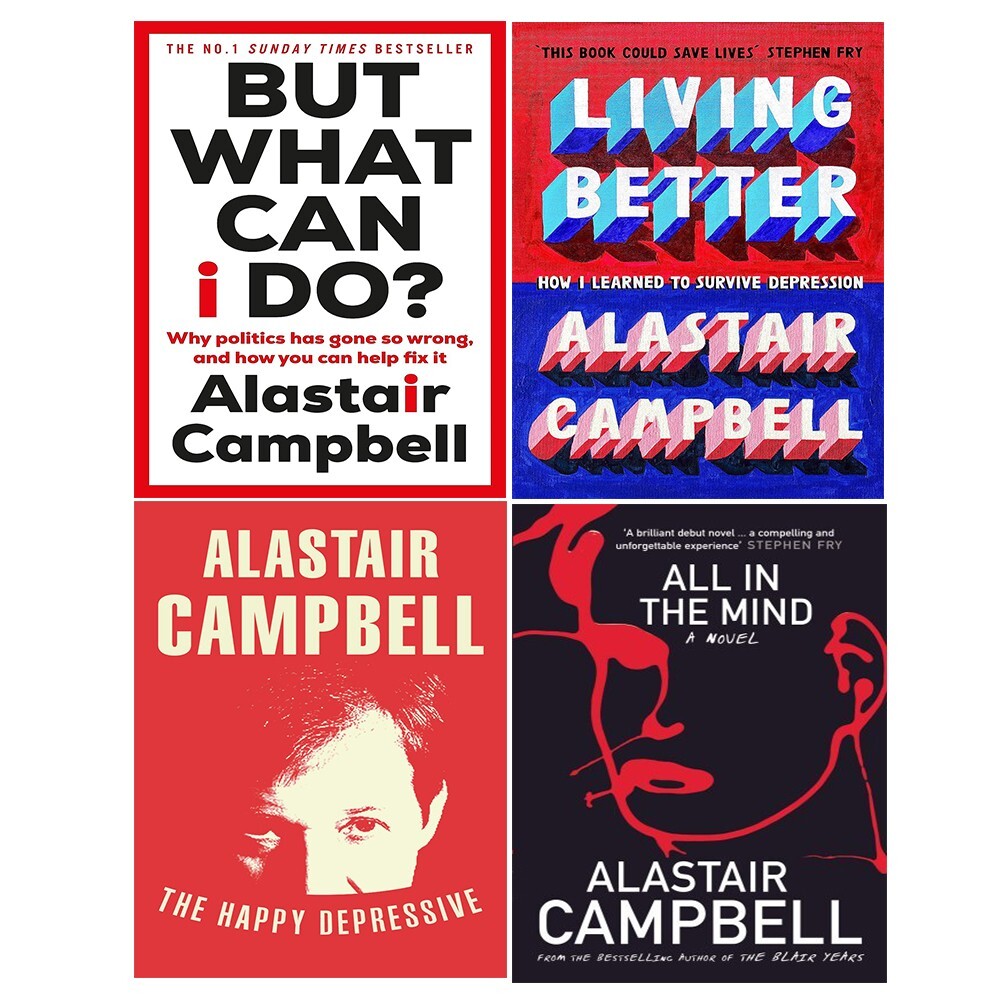 Alastair Campbell Unisex Collection 4 Books Set (Living Better) - Image 3